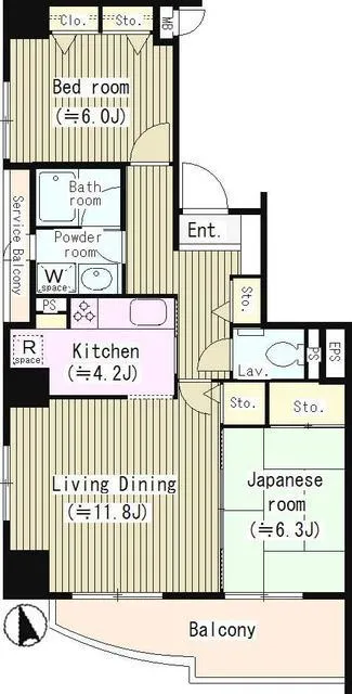 Laguna HigashiIkebukuro  - Floor Plan - ["Rectangle", "Font", "Material property"]