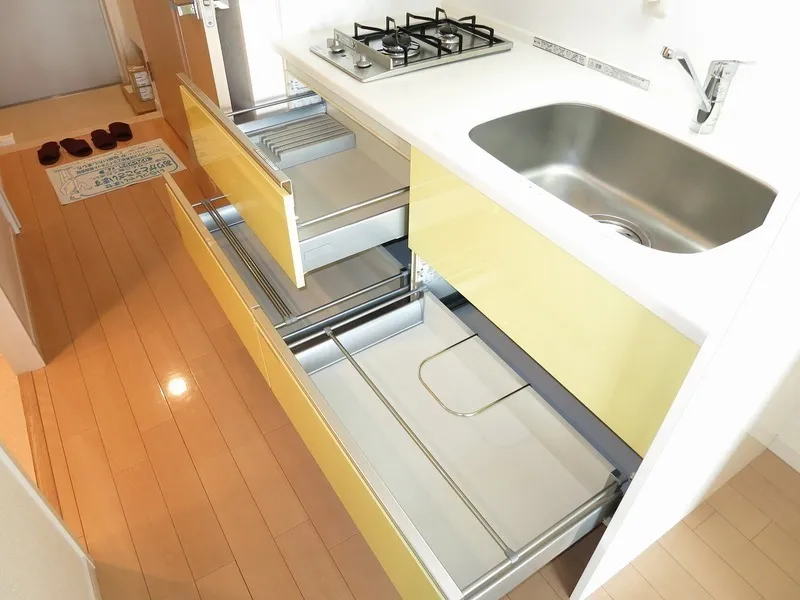 Residence Ryogoku Ekimae - Interior - ["Flooring", "Floor", "Kitchen"]