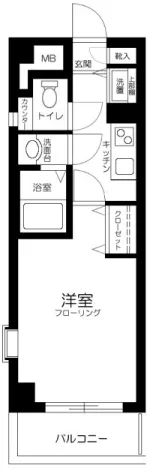 Maison De Ville Ogikubo - Floor Plan - ["Home Door"]