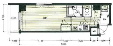 Toshin Phoenix Nihonbashi Kabutocho Sanbankan - Floor Plan - []