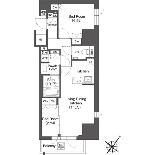 Refill Orb Yoyogi - Floor Plan - ["Map", "Rectangle", "Font"]