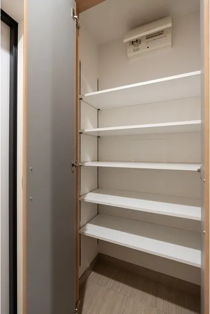BPR Residence Nerima Fujimidai - Interior - ["Wood", "Flooring", "Shelving"]