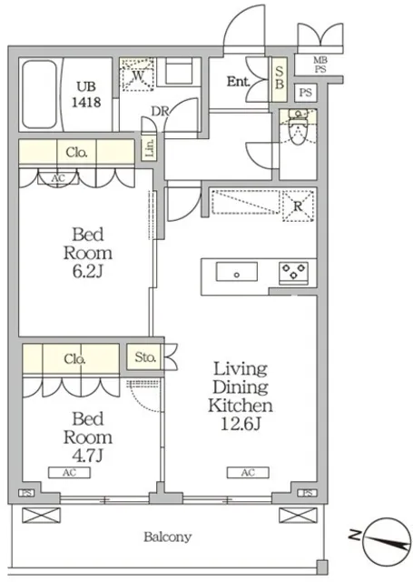 Milene Takinogawa - Floor Plan - ["White", "Diagram", "Plan"]