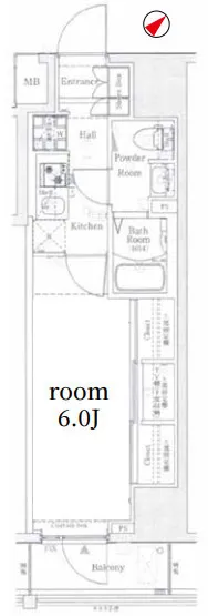 Log Ueno Station - Floor Plan - []