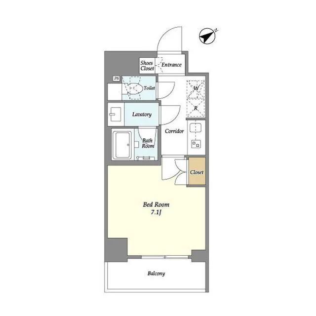 Ichigayadaimachizaka Front - Floor Plan - ["Rectangle", "Font", "Parallel"]