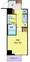 Crevista Oimachi - Floor Plan - ["Apartment", "Tile Flooring", "Geraniums"] thumbnail