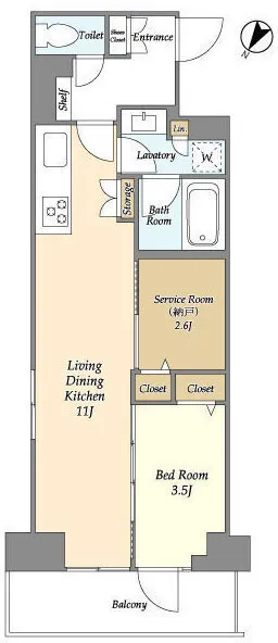 LUMIEC BUNKYO SENGOKU - Floor Plan - ["Floor plan"]