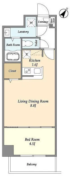 HF Tokiwadai Residence - Floor Plan - []