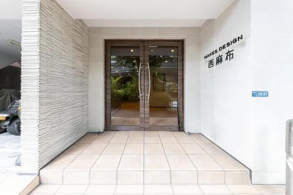 Makes Design Nishi-Azabu - Exterior - ["Home Door", "Tile Flooring"]