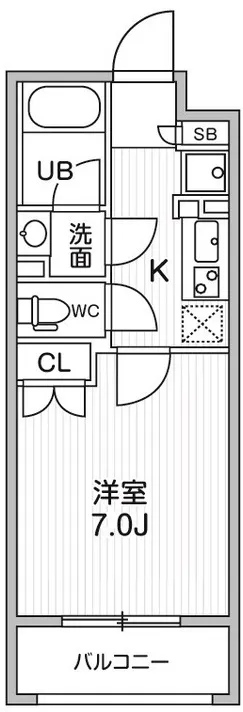 Orchid Residence Higashinihonbashi - Floor Plan - ["Tile Flooring"]