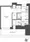 Comforia Monzennakacho South - Floor Plan - ["Rectangle", "Schematic", "Parallel"] thumbnail
