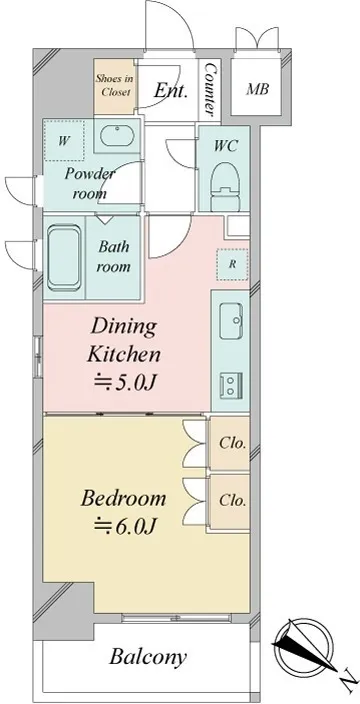 Premier Stage Komagome - Floor Plan - []