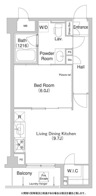 Comforia Meguro Chojamaru - Floor Plan - ["Rectangle", "Font", "Material property"]