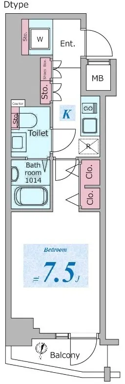 Duet Itabashi Ward Office - Floor Plan - []