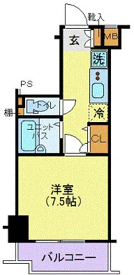 Claysia Kitachizuka - Floor Plan - ["Apartment", "Geraniums"]