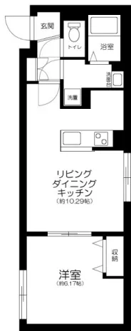 CENTRAL GARDEN RESIDENCE TOKYO - Floor Plan - ["Home Door"]