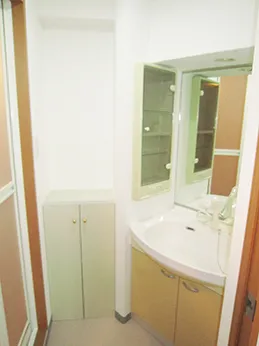 Grace Court Nishiazabu I - Interior - ["Wall", "Bathroom Sink", "Wood"]