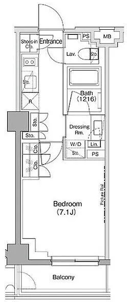 The Park Habio Shinsen - Floor Plan - []