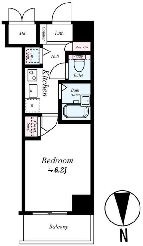 Gala Grandi Nakano - Floor Plan - []