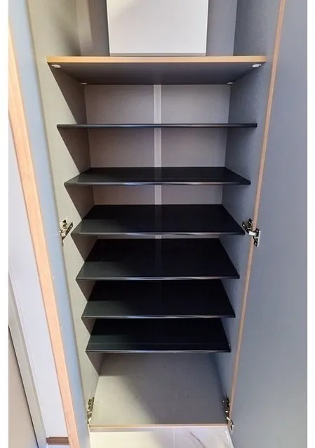 Gran Casa Oku - Interior - ["Wood", "Shelving", "Hardwood"]