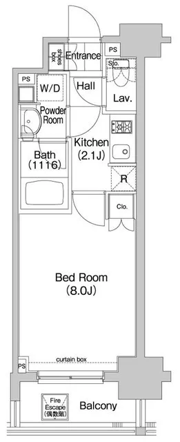 Comforia Mita East - Floor Plan - ["Rectangle", "Font", "Parallel"]