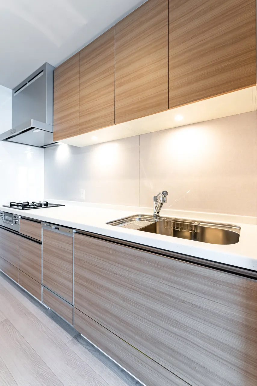 Nakano Station Residence - Interior - ["Kitchen", "Countertop", "Flooring"]