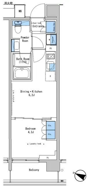 Lefon Progres Nakano Fujimicho The Residence - Floor Plan - []