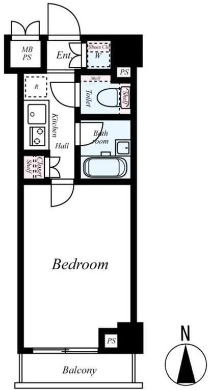 Louvre Shinagawa Nishi-Oi - Floor Plan - []