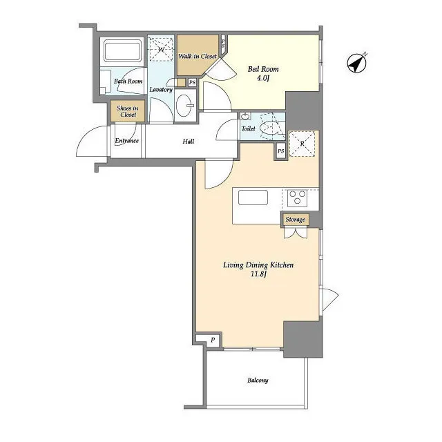 Doue Tsukishima II - Floor Plan - ["Floor plan", "Plan", "Diagram"]