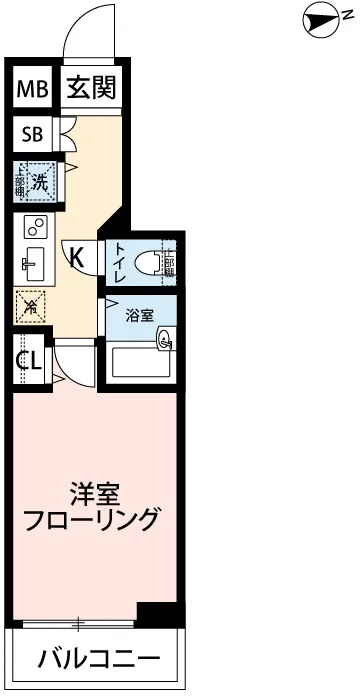 Mynavi STAY Miraie Nihonbashi Kabutocho - Floor Plan - []