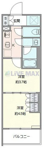 Genovia Setagaya Sakura - Floor Plan - []