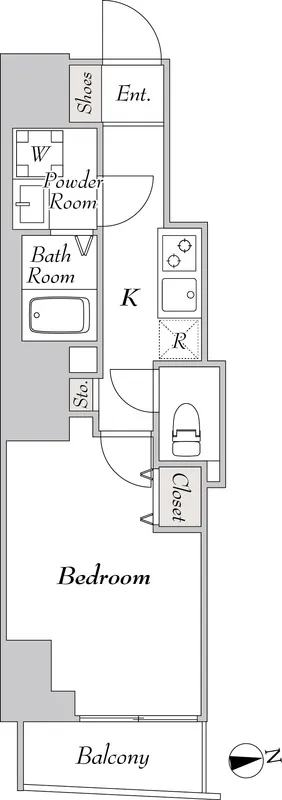 Ethid Ichigaya Yakuoji - Floor Plan - []
