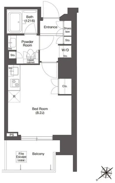 Comforia Shin-Nakano - Floor Plan - []