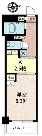 Plaza Iidabashi - Floor Plan - ["Apartment"]