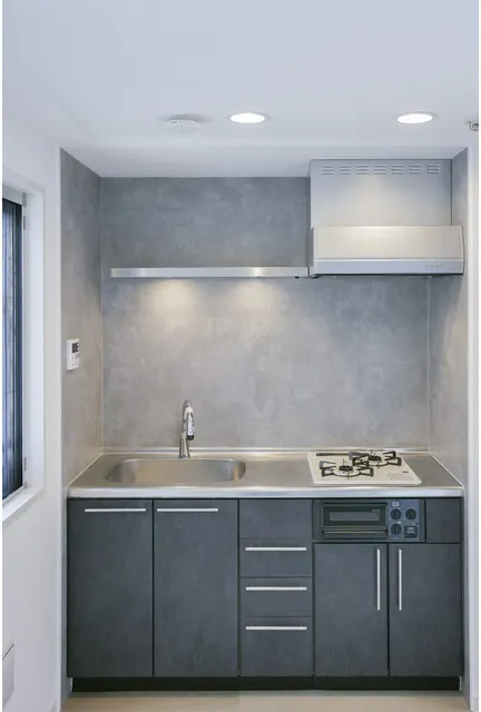TK Flats Shibuya - Interior - ["Kitchen", "Kitchen Appliance", "Countertop"]