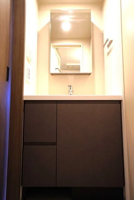 Brillia Ist Ueno Inaricho - Interior - ["Bathroom cabinet", "Flooring", "Floor"]