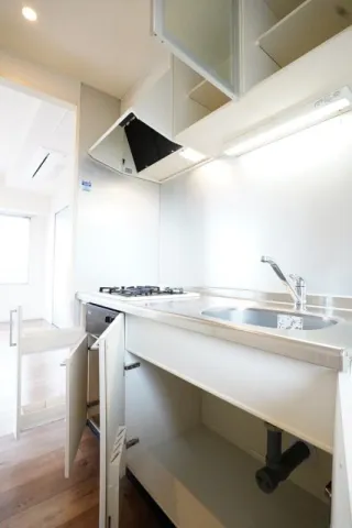 Axia Ikebukuro - Interior - ["Kitchen", "Kitchen Sink", "Major appliance"]