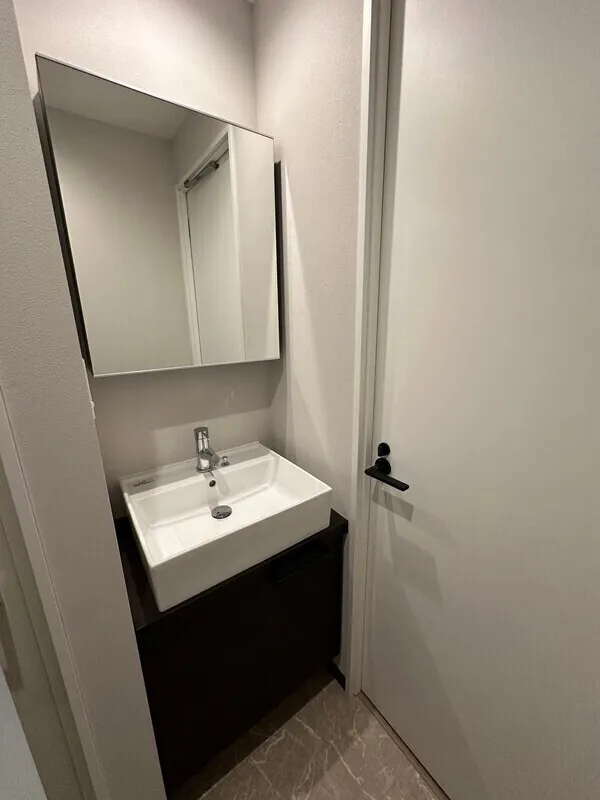 Struth Asakusa - Interior - ["Plumbing fixture", "Flooring", "Bathroom Sink"]