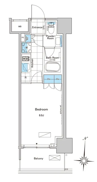 Lefon Progre Kiyosumi Shirakawa Premier - Floor Plan - ["Floor plan", "Plan", "Diagram"]