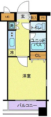 Cercadia Shibaura, Minato Ward - Floor Plan - ["Apartment"]