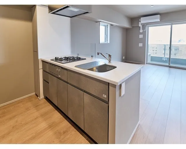 Baus Flats Kuramae - Interior - ["Kitchen", "Flooring", "Floor"]