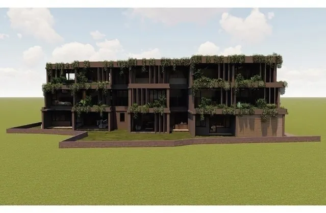 Bankan - Exterior - ["Design", "Brutalist architecture"]