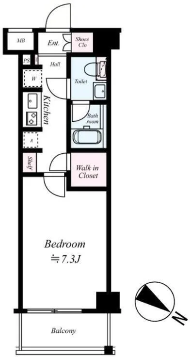 AZEST Kitaakabane - Floor Plan - []