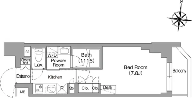 Comforia Liv Osaki - Floor Plan - []