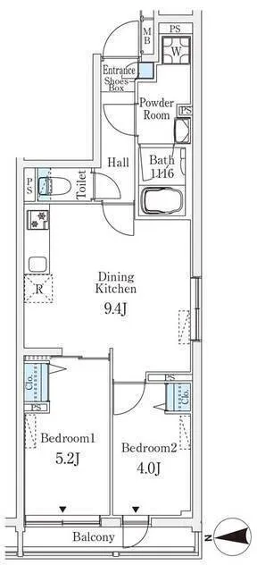 CREATIF Bunkyo Sendagi - Floor Plan - ["White", "Technical drawing", "Diagram"]