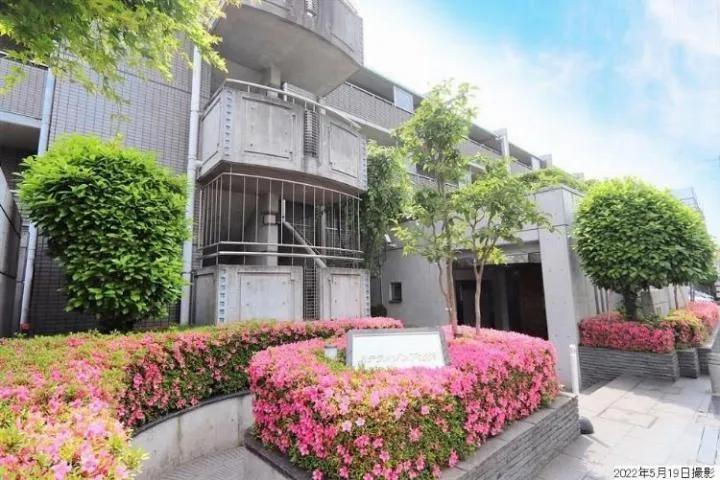 Stella Maison Shimokitazawa - Exterior - ["Balcony", "Condominium", "Geraniums"]