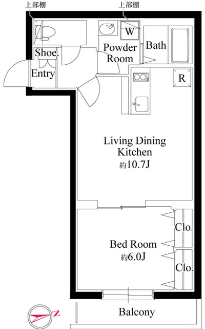 Memora Ikebukuro - Floor Plan - ["White", "Diagram"]