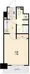 Prele Duc Kyobashi - Floor Plan - ["Apartment", "Tile Flooring"] thumbnail