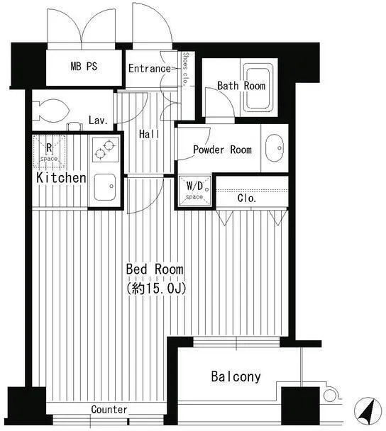 Wat's Shirokane - Floor Plan - ["Font", "Rectangle", "Parallel"]