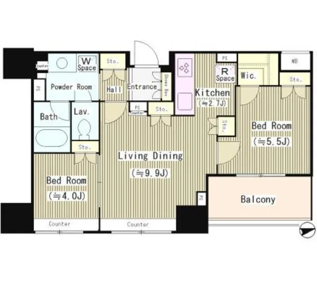 Livio Raison Shinagawa Togoshi - Floor Plan - ["Floor plan", "Plan", "Drawing"]